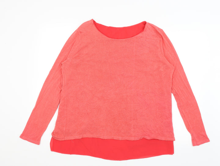 Preworn Womens Red Pullover Jumper Size L