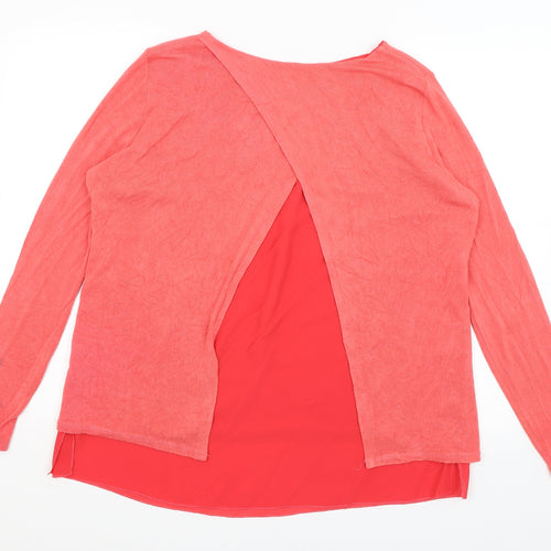 Preworn Womens Red   Pullover Jumper Size L
