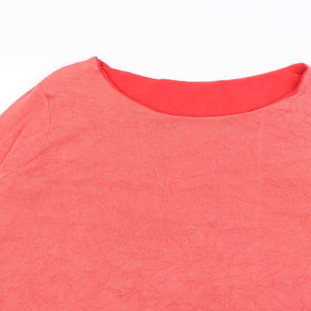 Preworn Womens Red   Pullover Jumper Size L