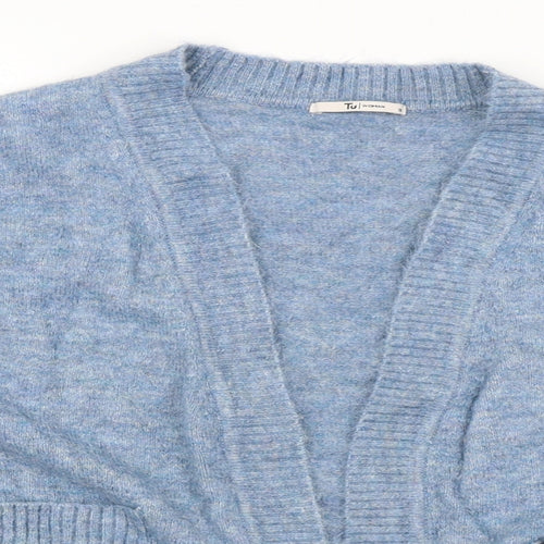 TU Womens Blue   Wrap Jumper Size 18