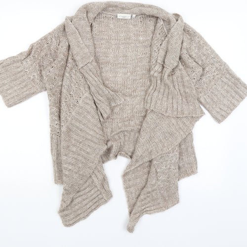 New Look Womens Brown   Wrap Jumper Size 10