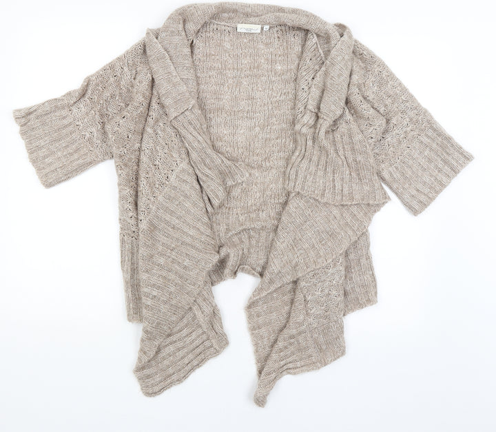 New Look Womens Brown   Wrap Jumper Size 10