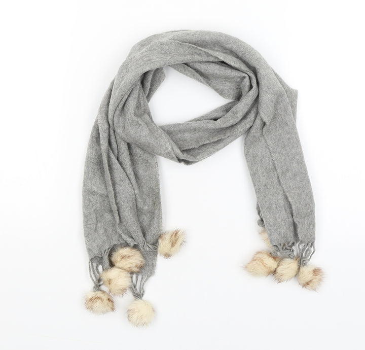 Preworn Womens Grey Scarf