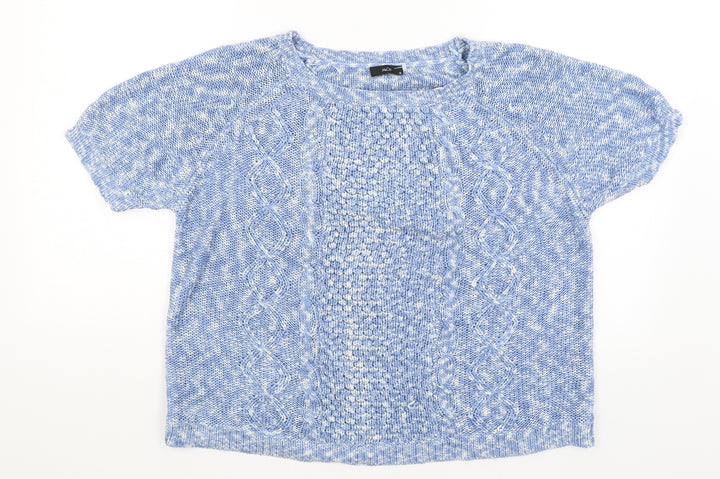 M&Co Womens Blue   Pullover Jumper Size 18