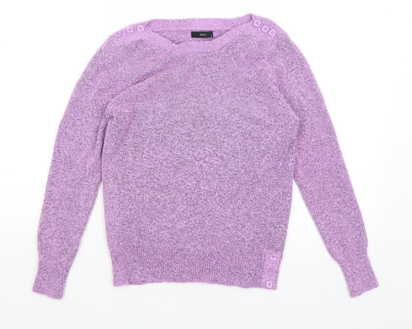 M&Co Womens Purple   Pullover Jumper Size 12