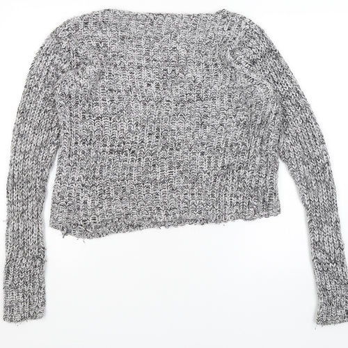 Brave Soul Womens Grey   Pullover Jumper Size 14