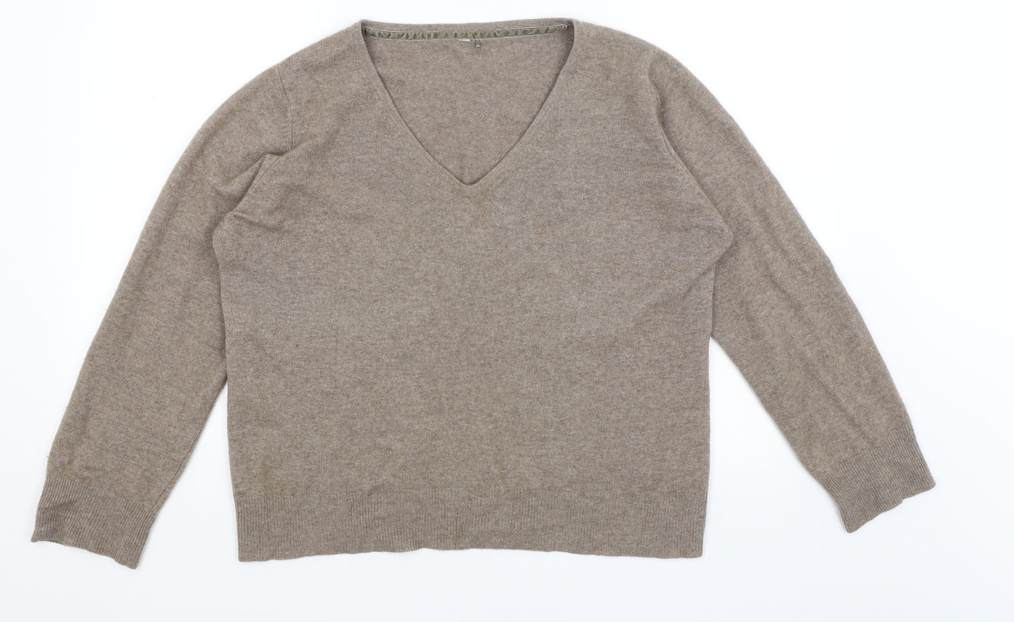 TU Womens Brown   Pullover Jumper Size 22