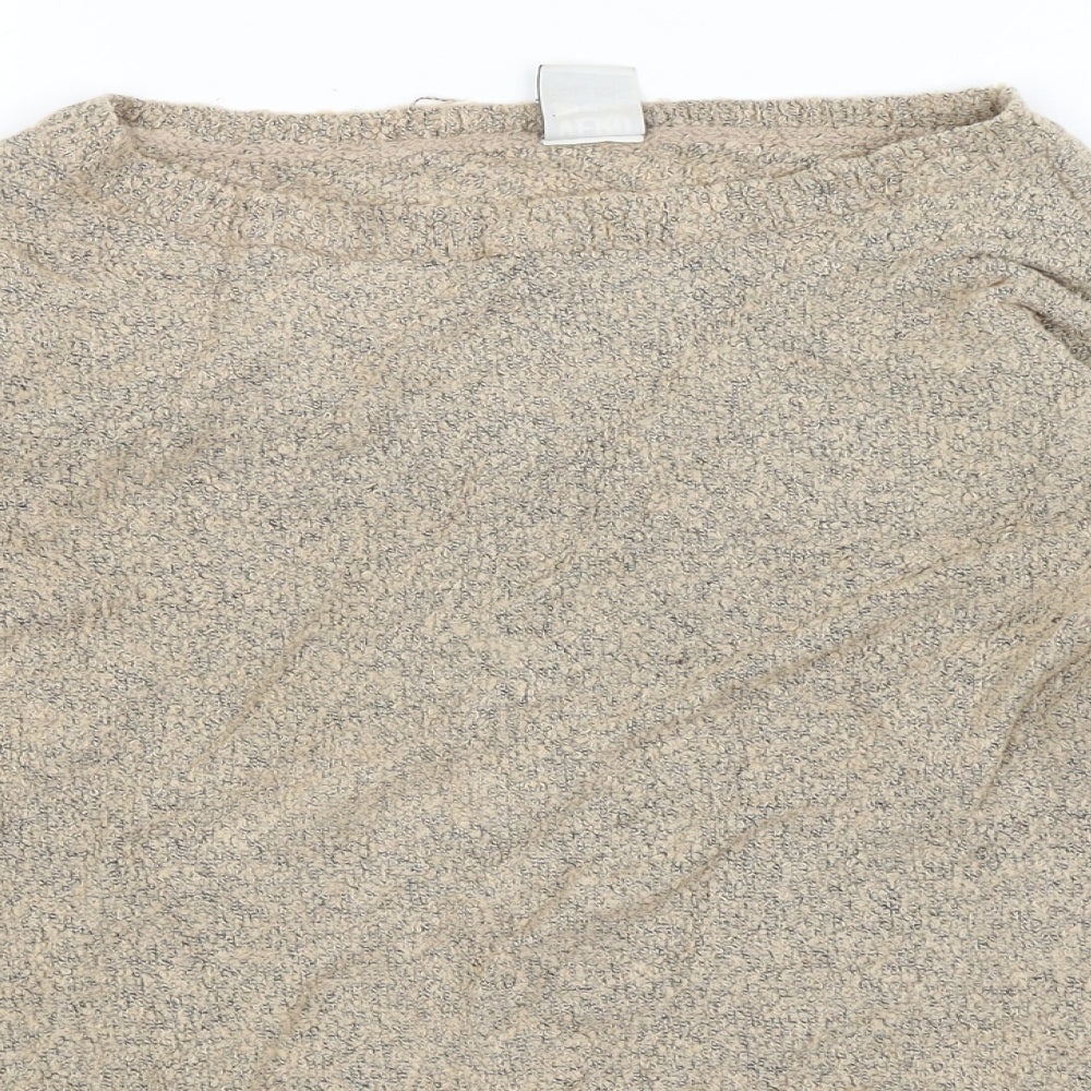 VERO MODA Womens Beige   Pullover Jumper Size S