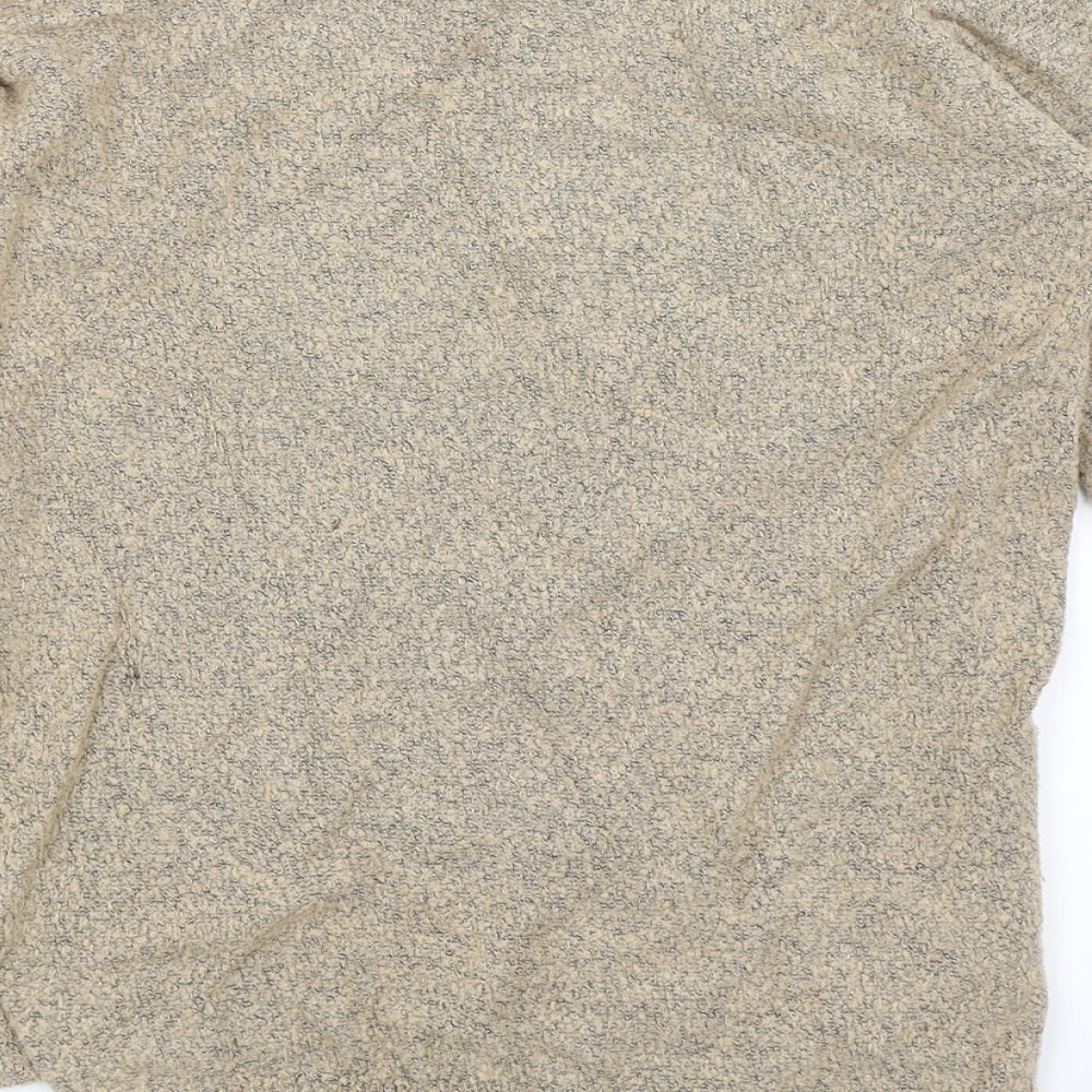 VERO MODA Womens Beige   Pullover Jumper Size S