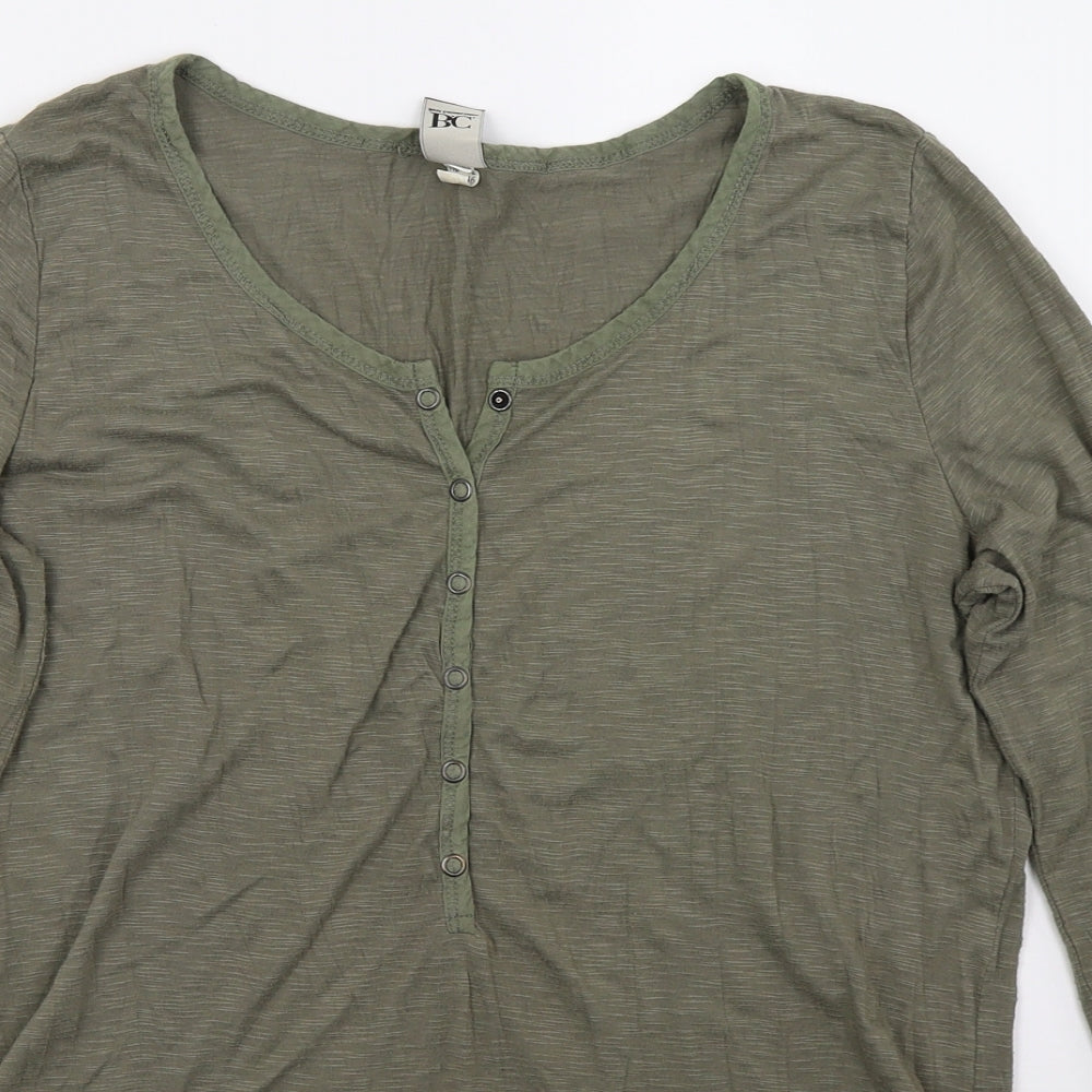 BC Womens Green   Basic T-Shirt Size 14