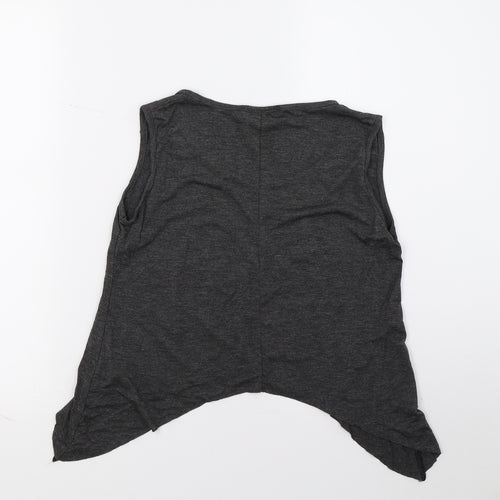 JG designs Womens Grey   Basic Tank Size M