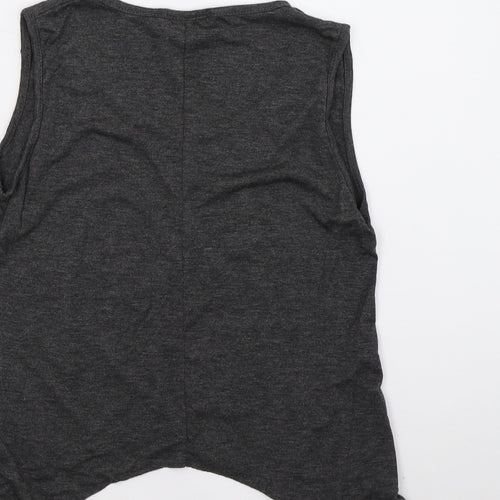 JG designs Womens Grey   Basic Tank Size M