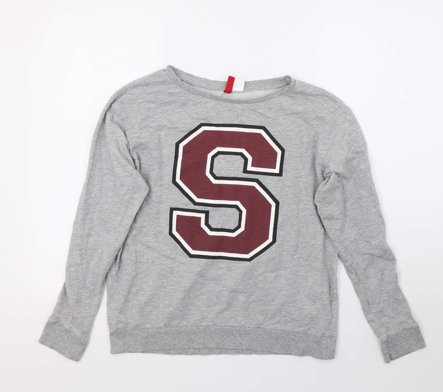 H&M Womens Grey   Pullover Jumper Size XS