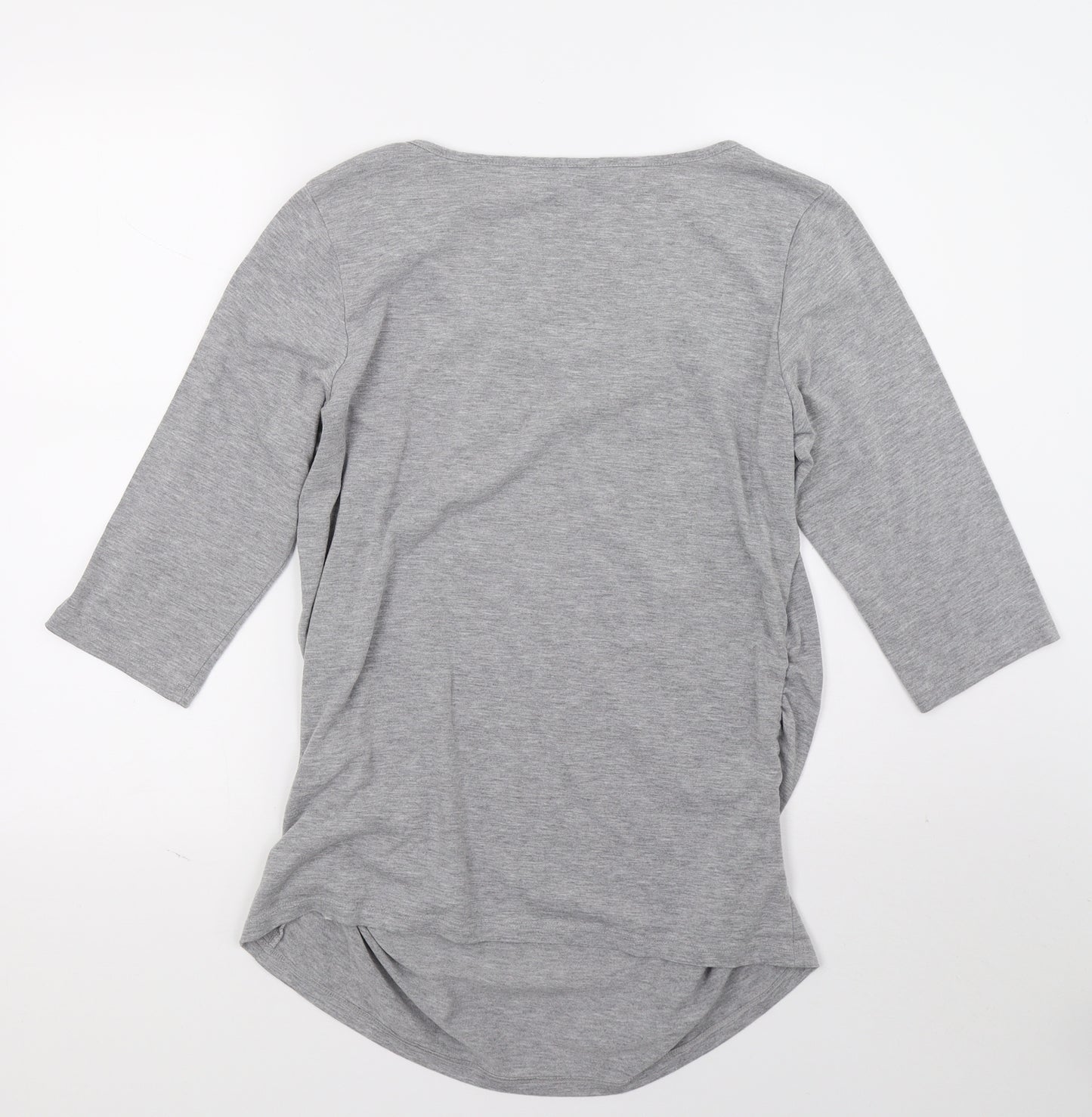 Red Herring Womens Grey   Basic T-Shirt Size 14