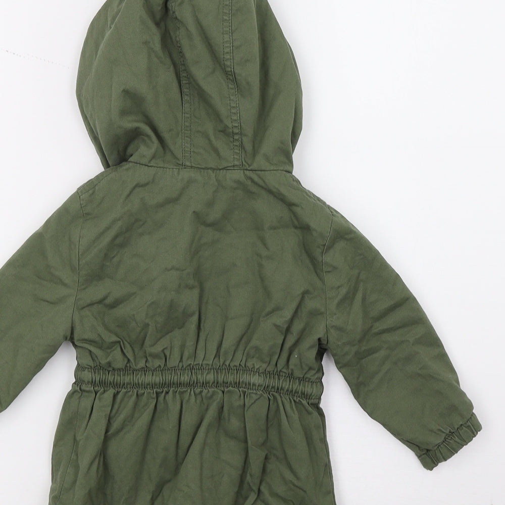 So cute Girls Green   Jacket Coat Size 6-9 Months