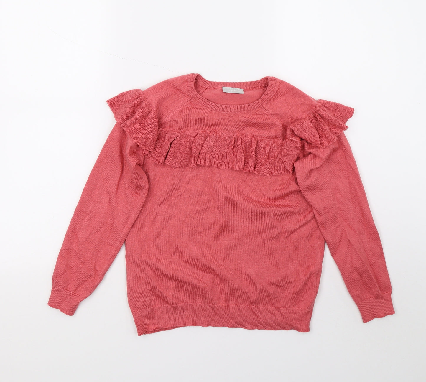 NEXT Girls Pink   Pullover Jumper Size 10 Years