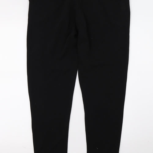 Preworn Womens Black   Trousers  Size 16 L27 in