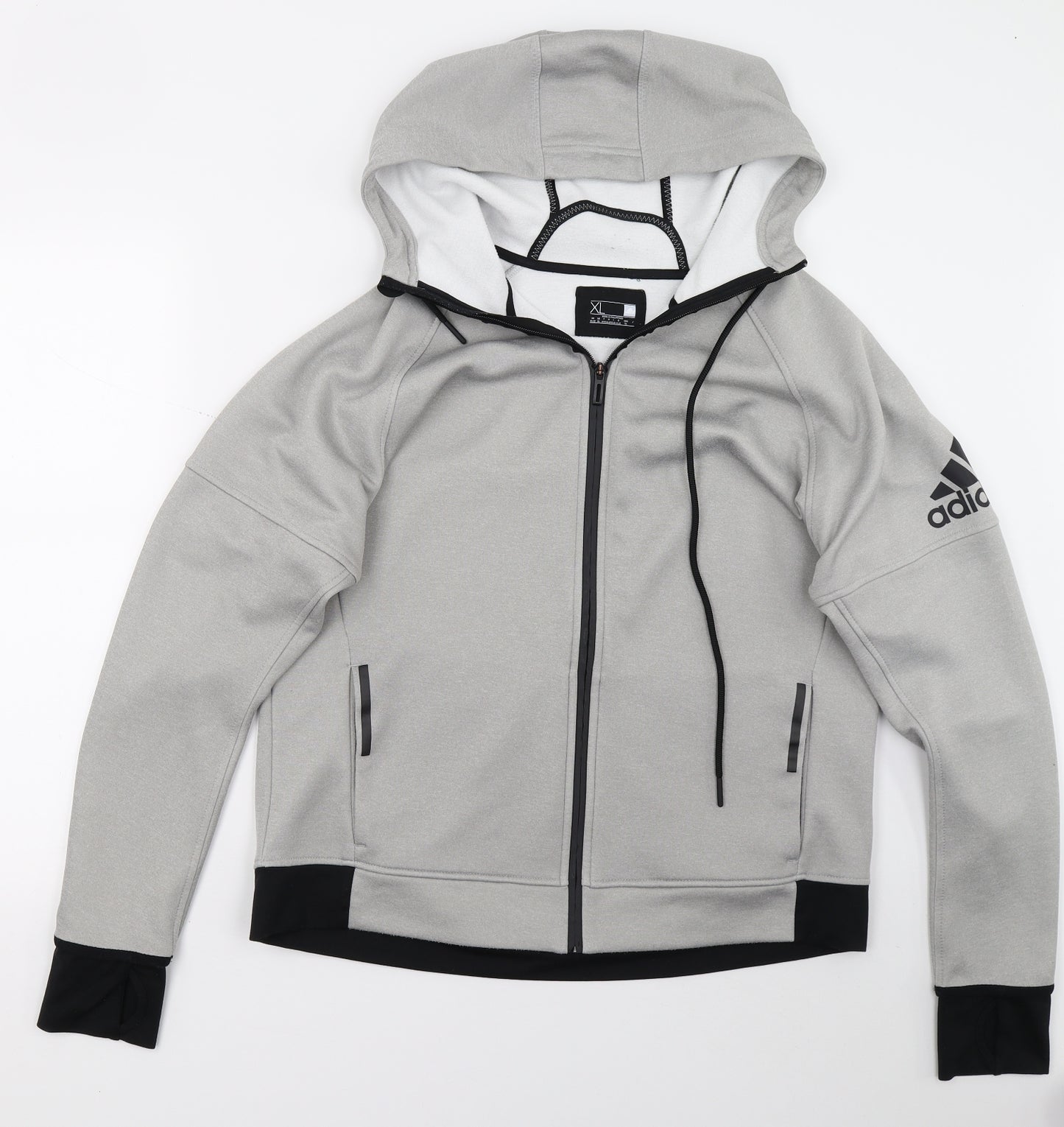 adidas Womens Grey   Jacket Coat Size 22