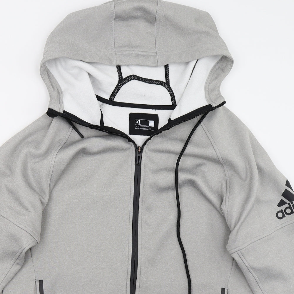 adidas Womens Grey   Jacket Coat Size 22