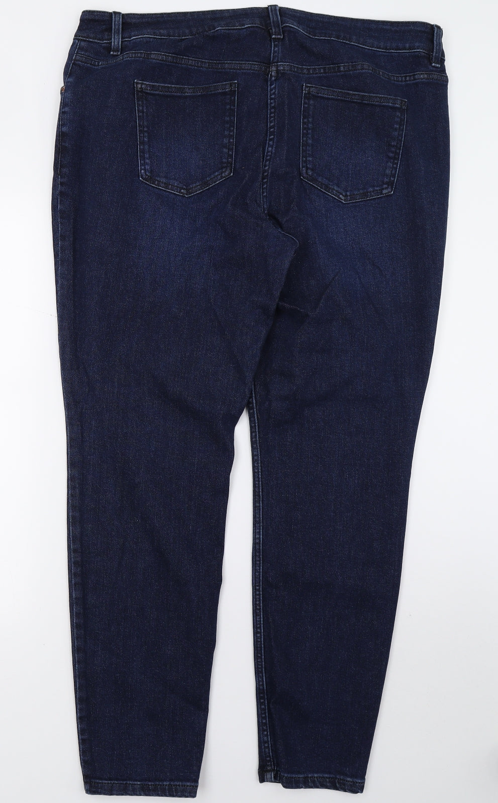 NEXT Womens Blue   Straight Jeans Size 20 L30 in