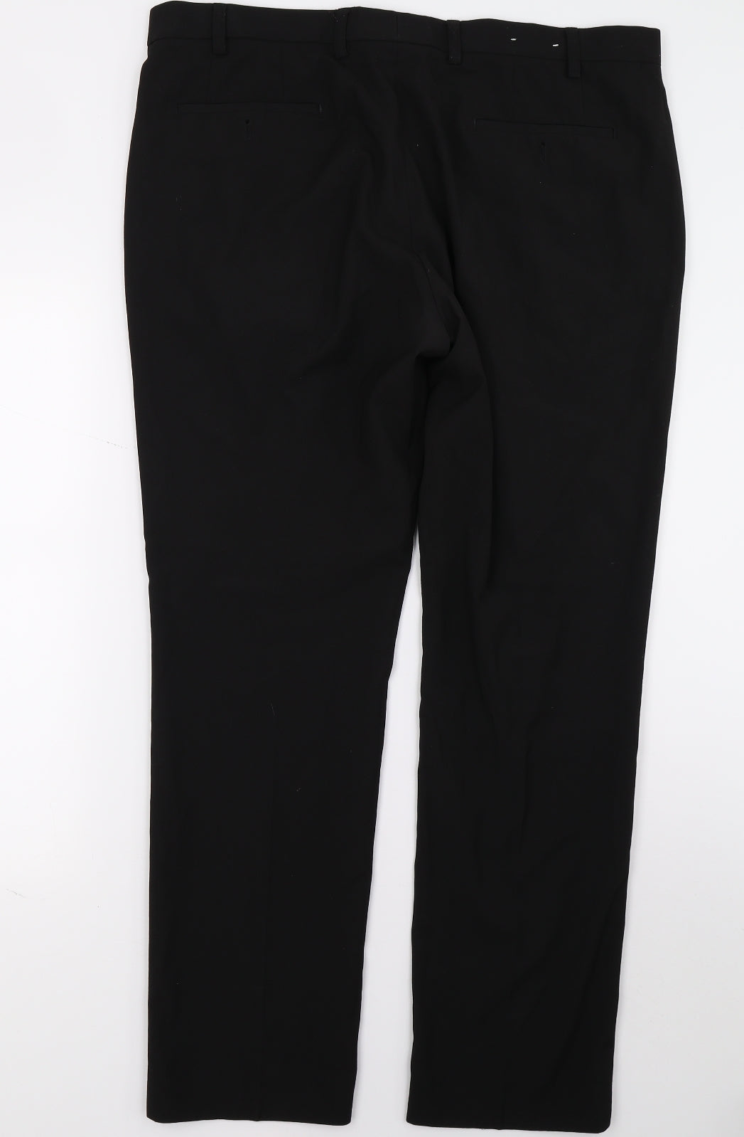 NEXT Mens Black   Trousers  Size 38 L31 in