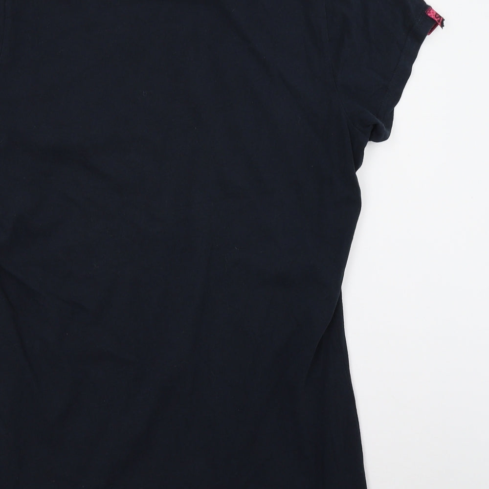 Superdry Womens Blue   Basic T-Shirt Size XL