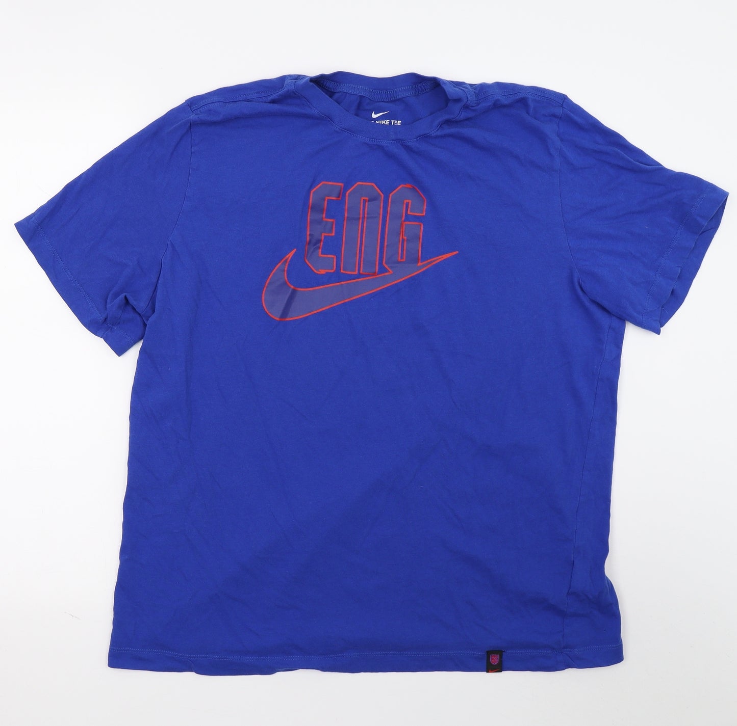 Nike Mens Blue    T-Shirt Size XL  - England fc