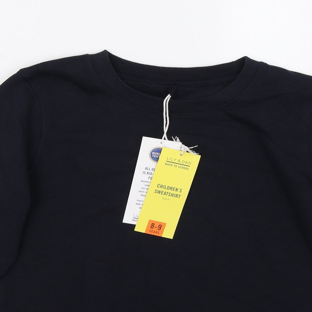 Lily & dan  Girls Blue   Pullover Jumper Size 8-9 Years