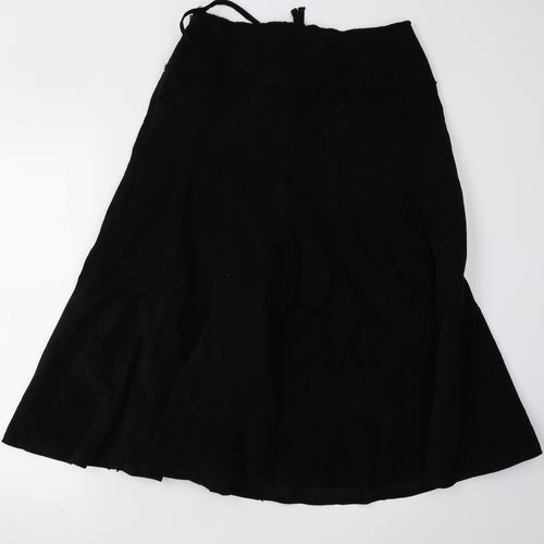 Per Una Womens Black   A-Line Skirt Size 12