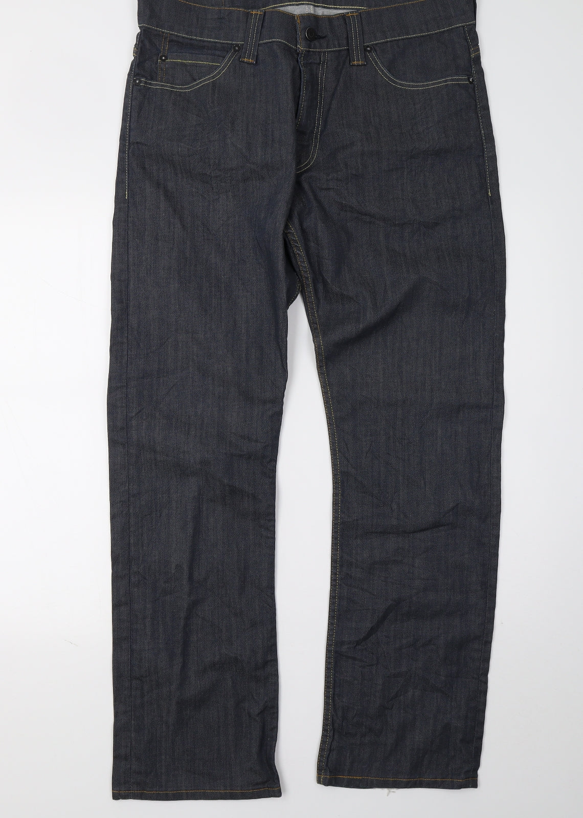 levis Mens Blue   Straight Jeans Size 36 L32 in