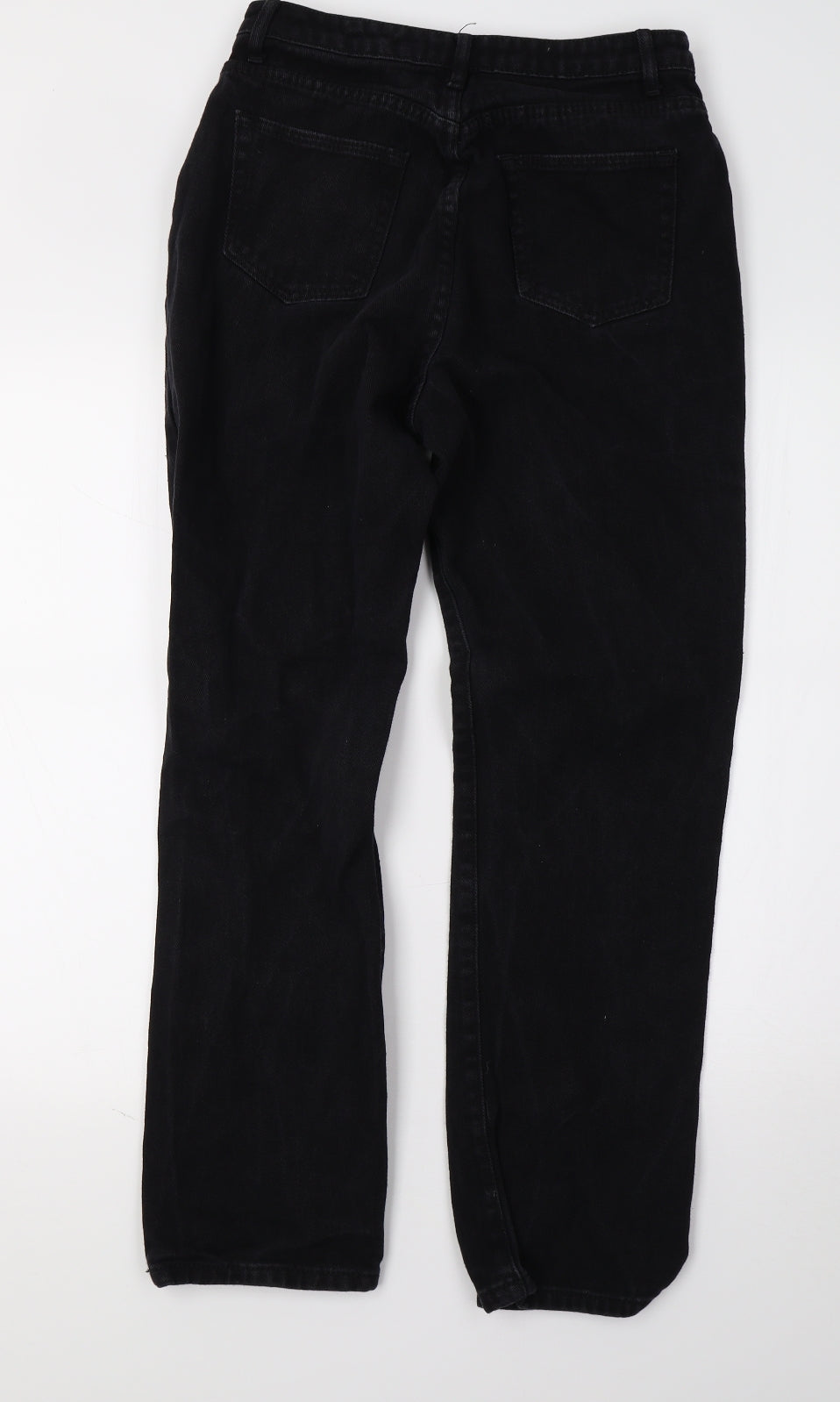Missguided Womens Black   Mom Jeans Size 12 L29 in