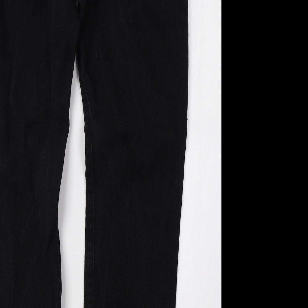 Missguided Womens Black   Mom Jeans Size 12 L29 in