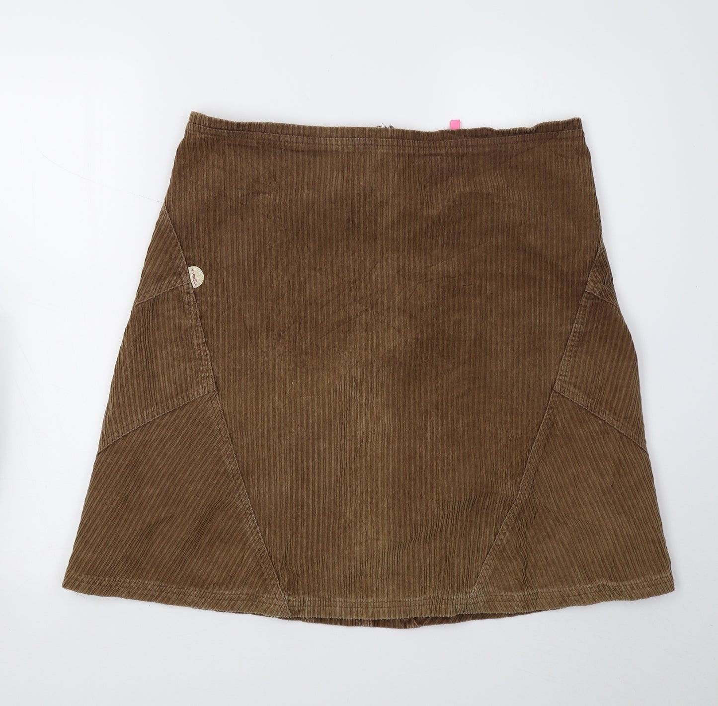 Gul Womens Brown   A-Line Skirt Size 12