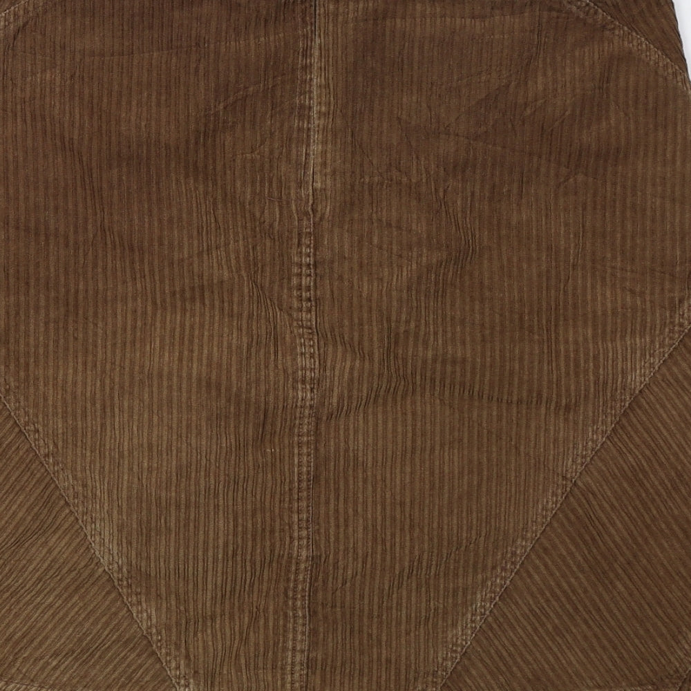 Gul Womens Brown   A-Line Skirt Size 12