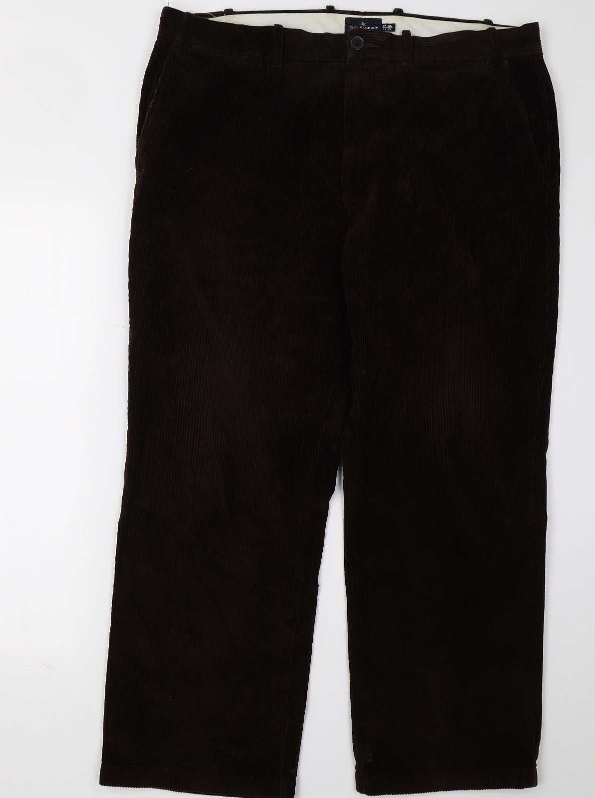 Blue Harbour Mens Brown   Straight Jeans Size 38 L29 in