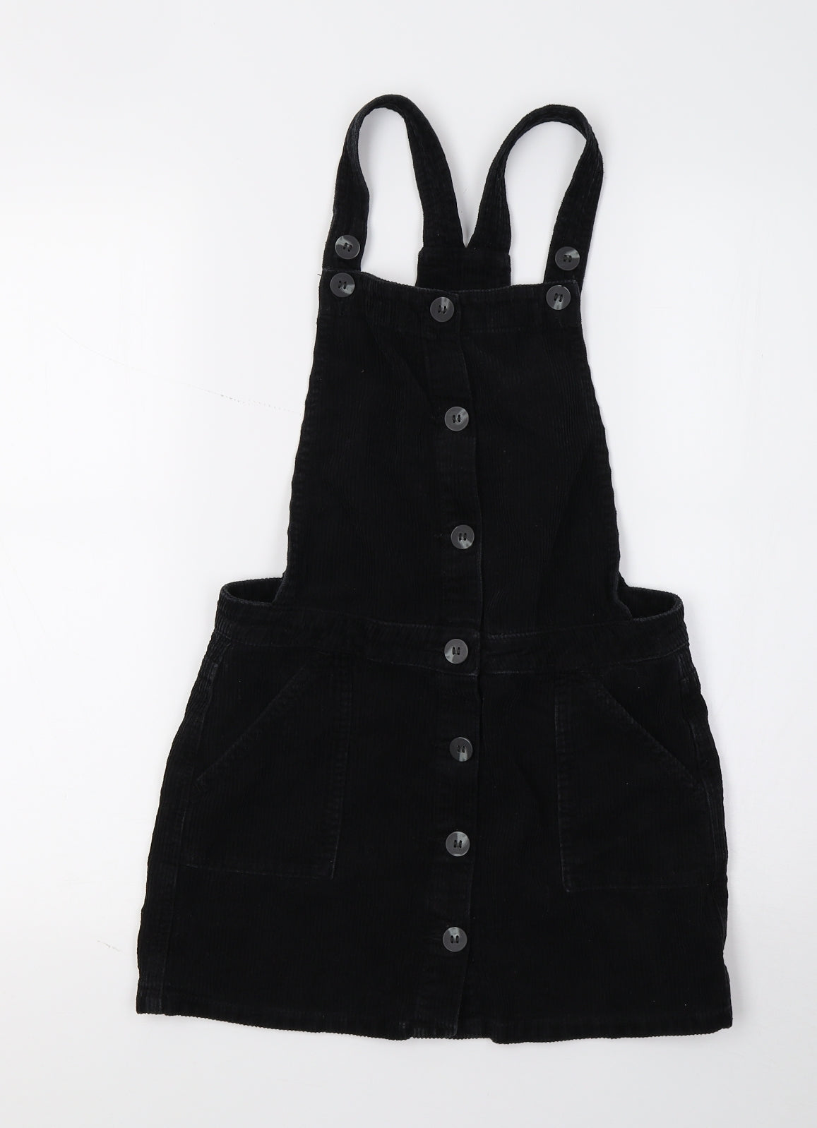 George Girls Black   Dungaree One-Piece Size 9-10 Years