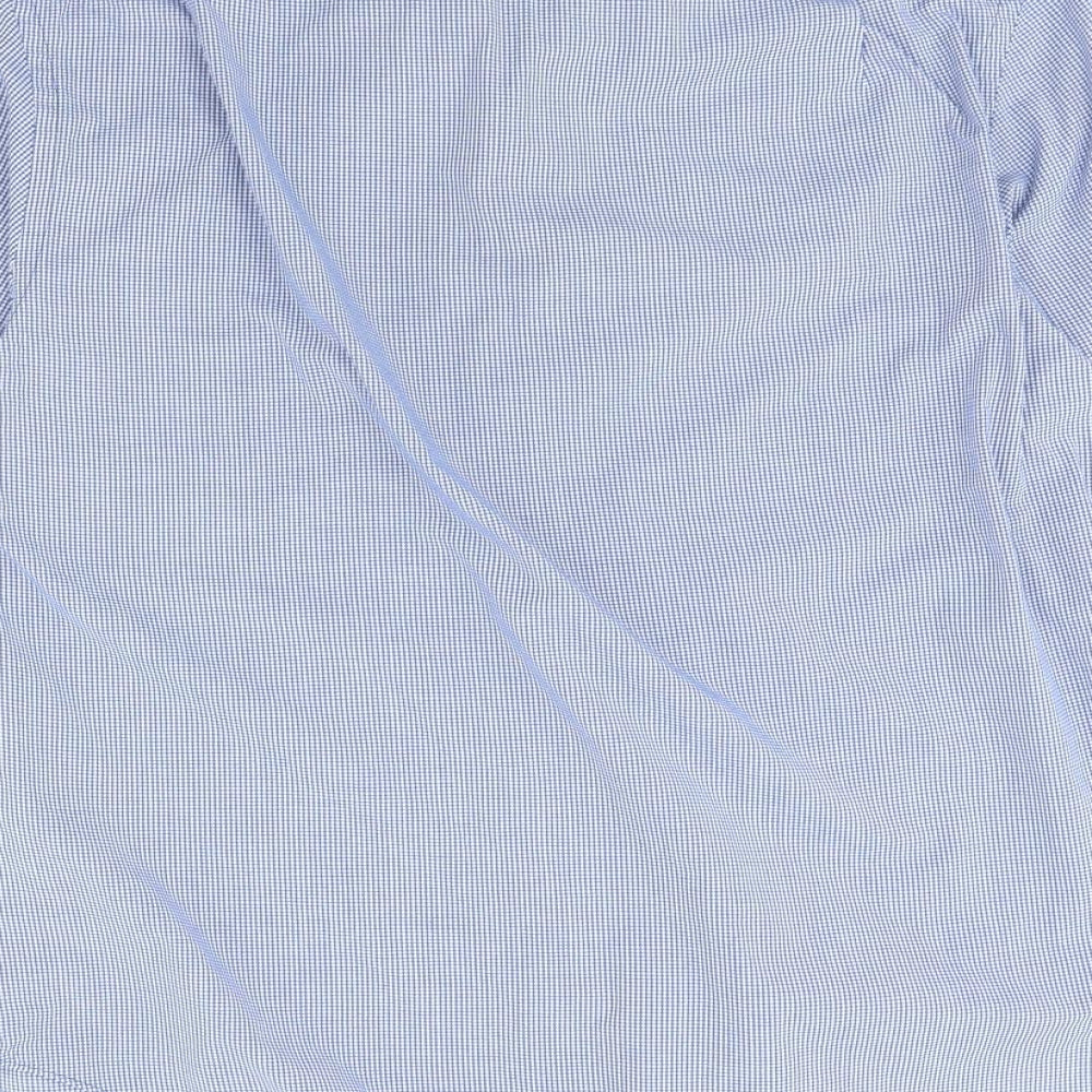 Taylor & Wright Mens Blue    Dress Shirt Size 16