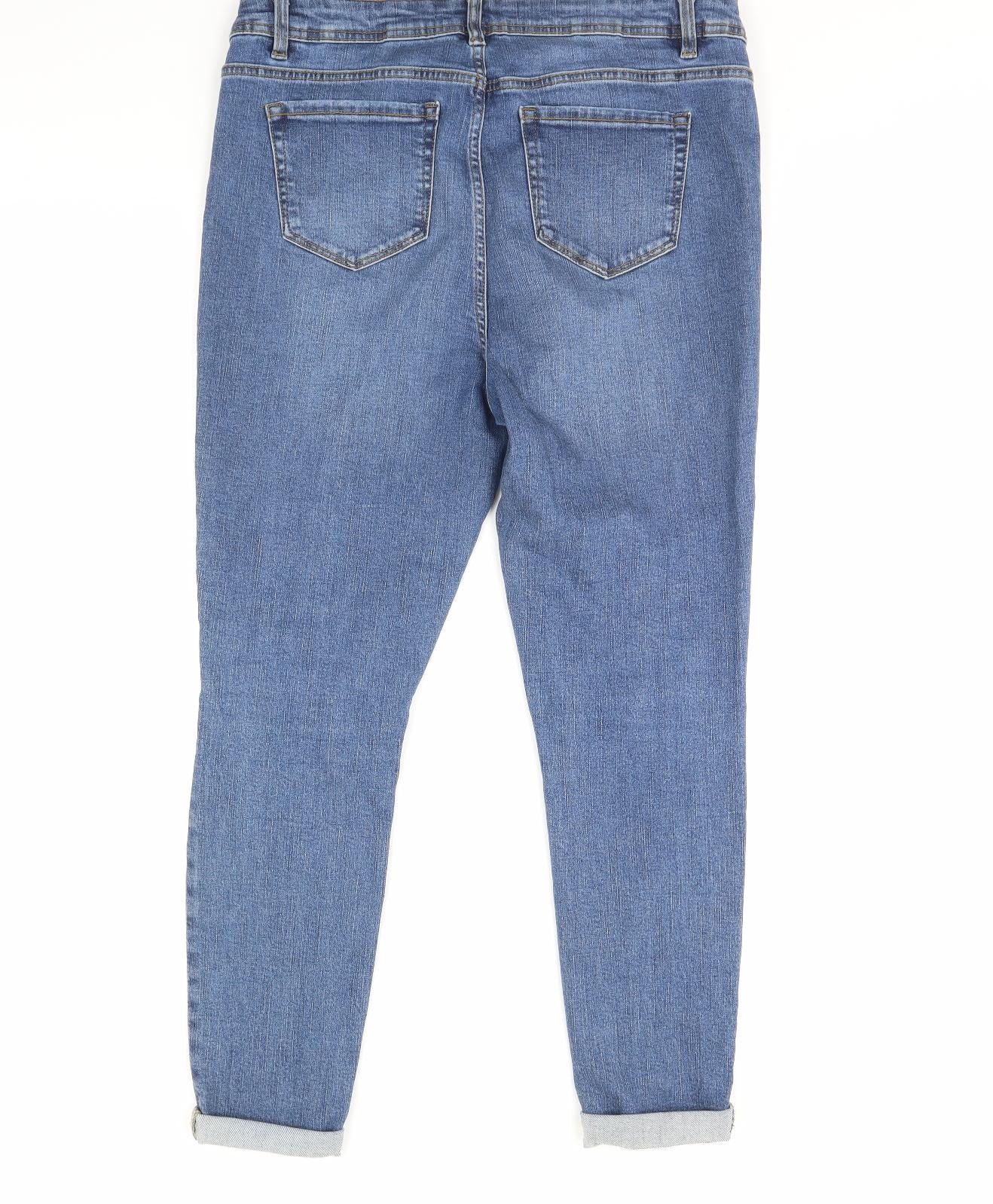 George Womens Blue  Denim Skinny Jeans Size 16 L30 in