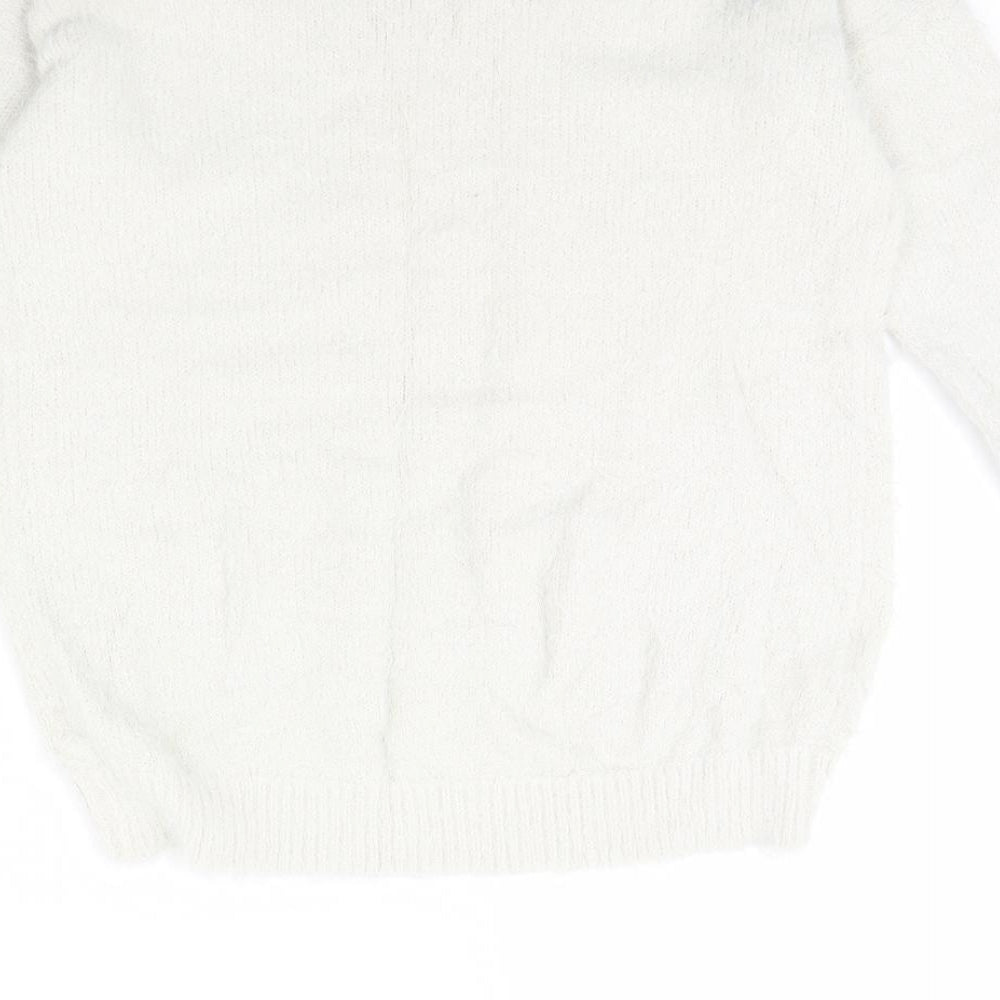 New Look Womens Ivory   Pullover Jumper Size 10