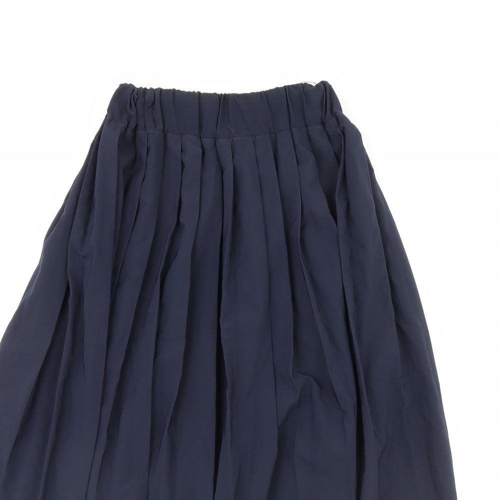 Preworn Girls Blue   Flare Skirt Size 12 Years