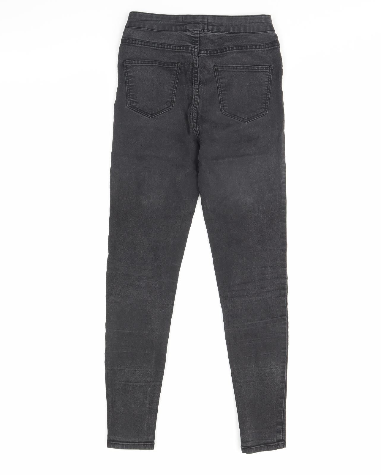New Look Womens Black  Denim Skinny Jeans Size 10 L29 in
