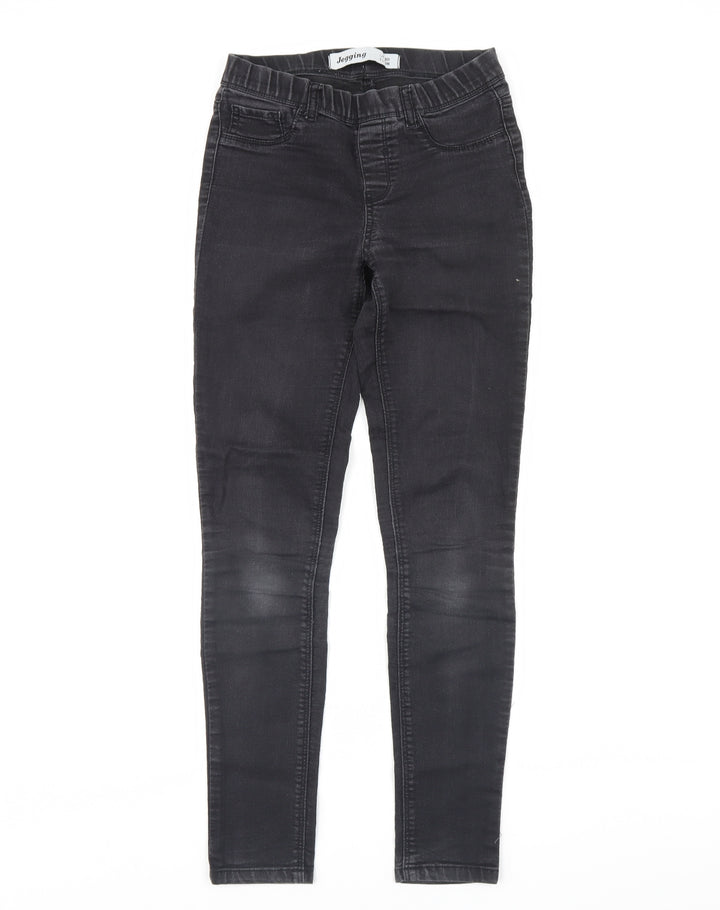 New Look Womens Black  Denim Skinny Jeans Size 10 L29 in