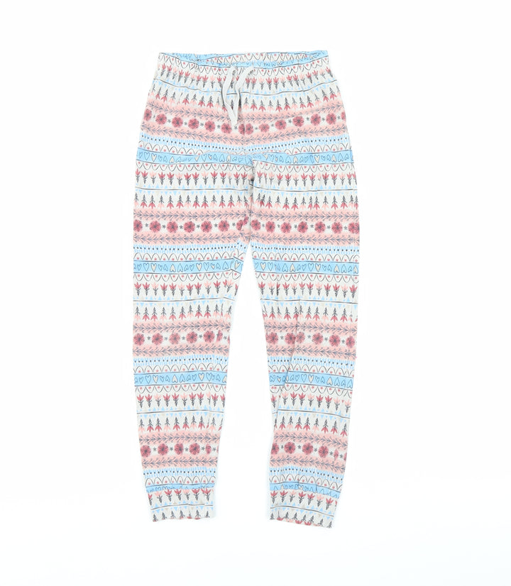 Nutmeg Girls Multicoloured Striped  Cami Pyjama Pants Size 8 Years