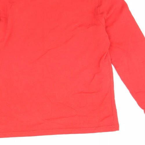 Nutmeg Boys Red   Basic T-Shirt Size 11 Years  - christmas