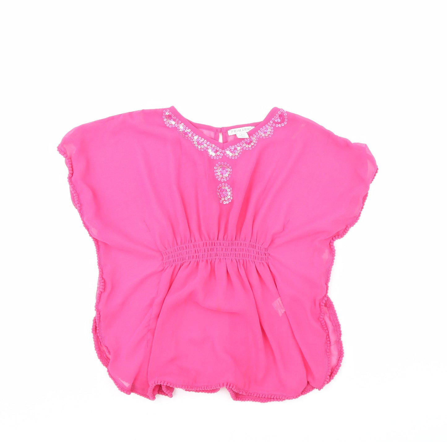 Primark Girls Pink   Kaftan  Size 3 Years
