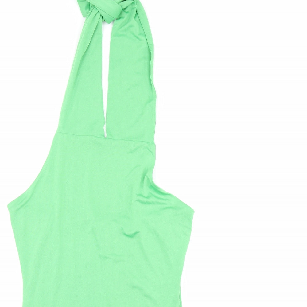 pretty little Thing Womens Green   Mini  Size 10