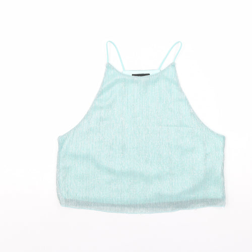 Topshop Womens Green   Cropped Tank Size 12