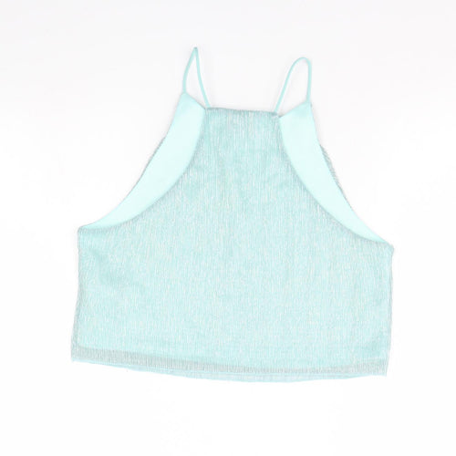 Topshop Womens Green   Cropped Tank Size 12
