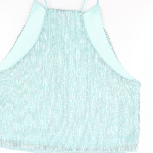 Topshop Womens Green   Cropped Tank Size 12