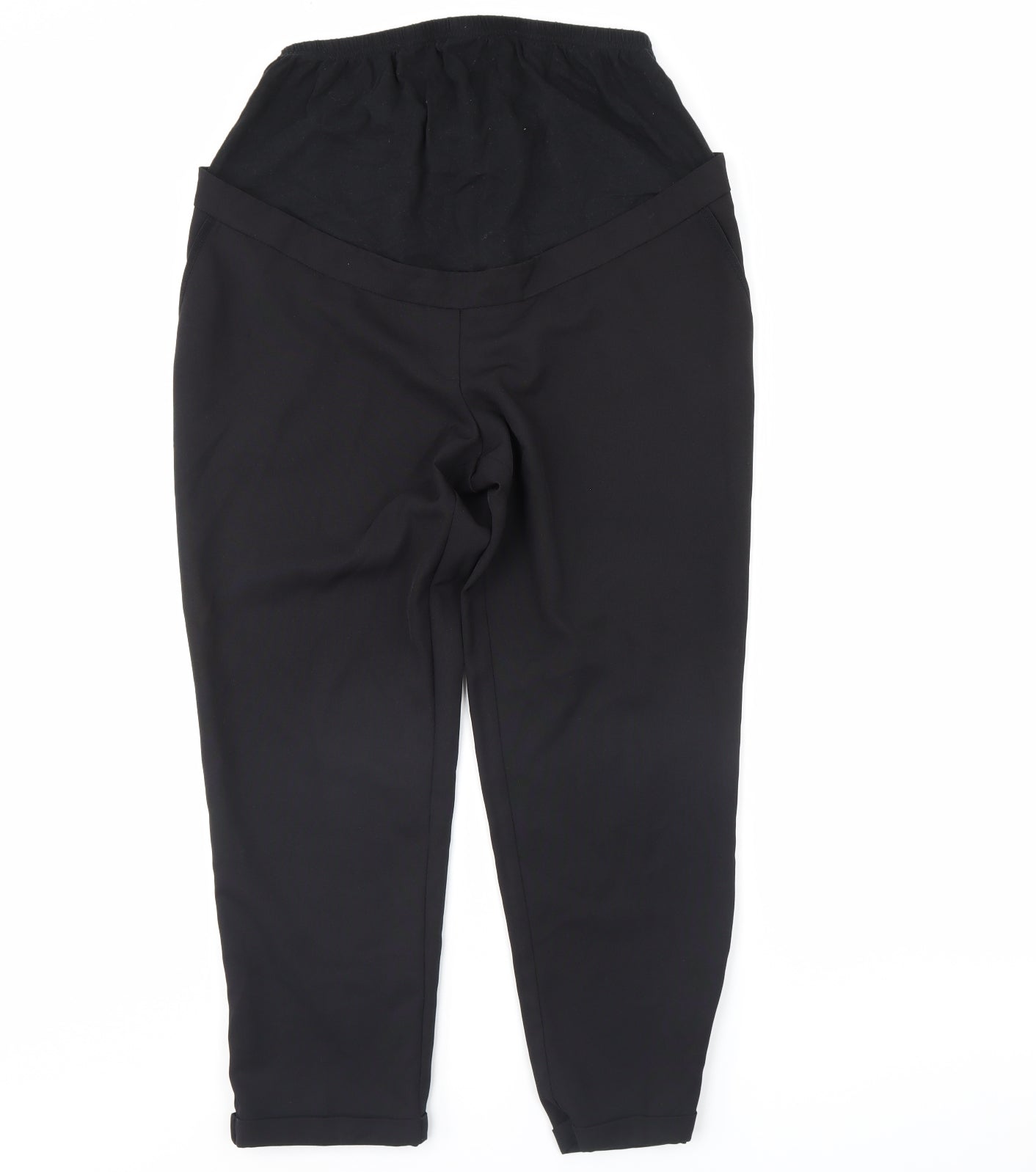 New Look Womens Black   Trousers  Size 14 L27 in